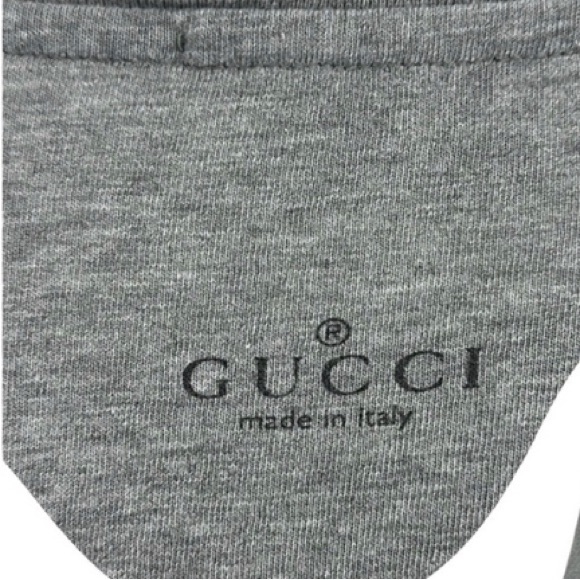 100% Authentic GUCCI XXL grey tee. - Picture 3 of 5